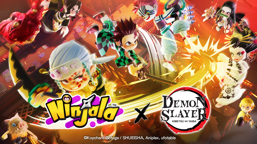 Get ready for the Demon Slayer: Kimetsu no Yaiba Anime Collab: Part 2!｜Ninjala  -Official Site