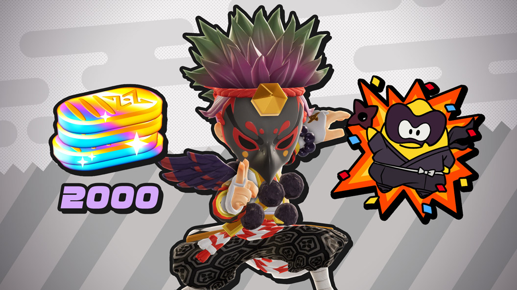 Ninjala: paquete DLC cuervo tengu 